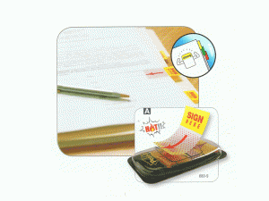 3M Post-it 'Sign Here' Flags Sticky Note