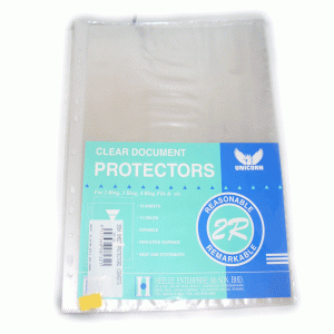 Unicorn Clear Document Protector