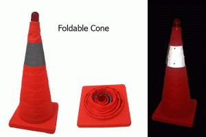 Foldable Cone with Light