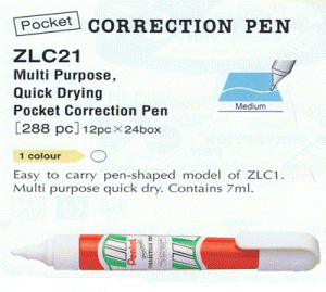 Pentel Pocket Correction Pen ZLC21