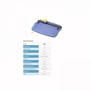 KW-Trio Plastic Base A4 Trimmer 3936