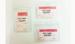 PVC Water Proof Card Holder