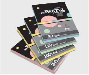 Camel Pastel Colour Paper/Card- 100 sheets
