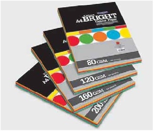 Camel Bright Colour Paper/Card Mix -100 sheets