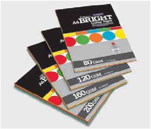 Camel Bright Colour Paper/Card Mix -50 sheets