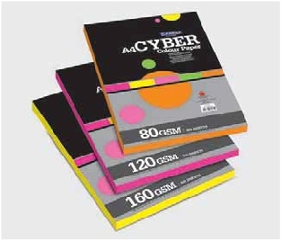 Camel Cyber Colour Paper/Card- 100 sheets