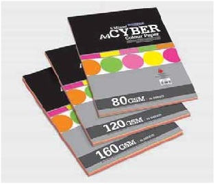 Camel Cyber Colour Paper/Card Mix- 100 sheets