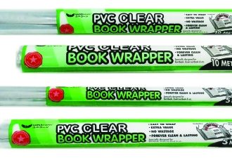 UNICORN PVC Clear Book Wrapper