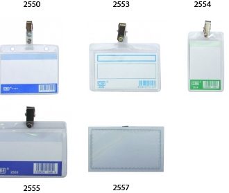 CBE PVC Name Badge(with clip)