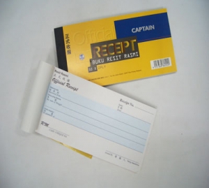 Captain Receipt Book