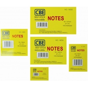 CBE Stick On Notes(Paper)