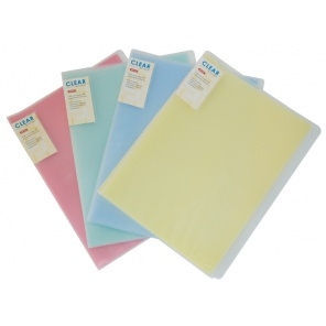 CBE Colourful Clear Book - A4(pt20)