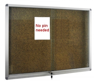 Aluminium Frame Stick On Board Cabinet