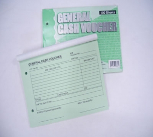 Unicorn General Cash Voucher