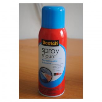 Scotch Spray Mount™ Repositionable Adhesive, 10.2 oz