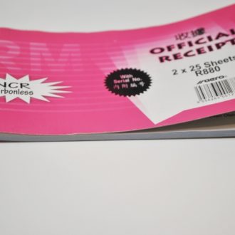 Aero Receipt Book R880