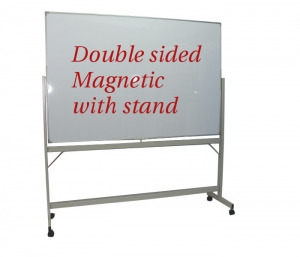 Double Sided Magnetic White Board With Stand
