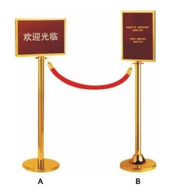 Stainless Steel Signboard Stand