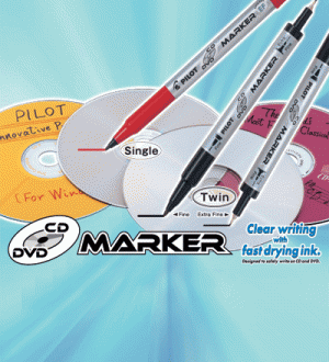Pilot Twin CD/ DVD Marker