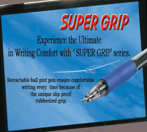 Pilot Super Grip Ball Point Pen