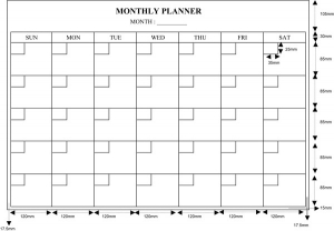 Monthly  Planner CMP-23