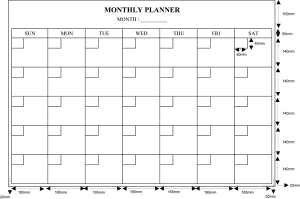 Monthly Planner CMP-34