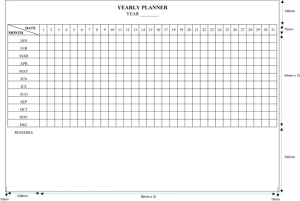 Yearly  Planner CYP-46