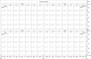 120 Days Planner C12-34